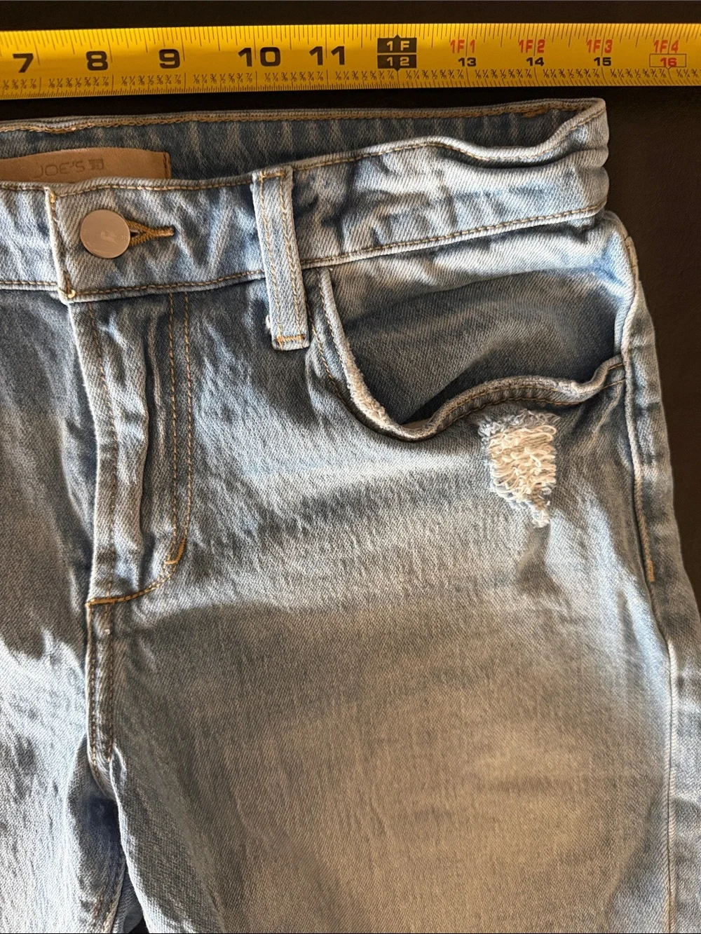 Joe's Jeans Light Blue Denim Shorts